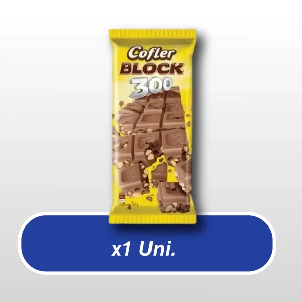 Chocolate COFLER BLOCK 300G